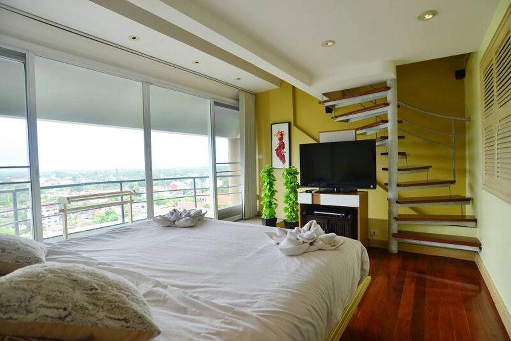Apartmán Penthouse Galare Thong Tower Čiang Mai Pokoj fotografie