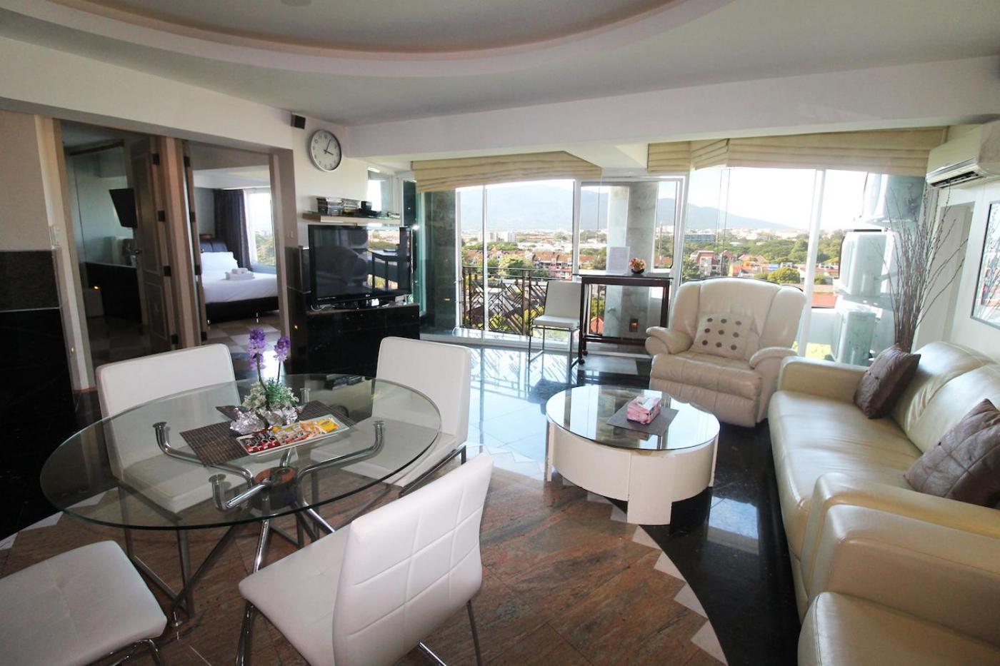 Apartmán Penthouse Galare Thong Tower Čiang Mai Exteriér fotografie