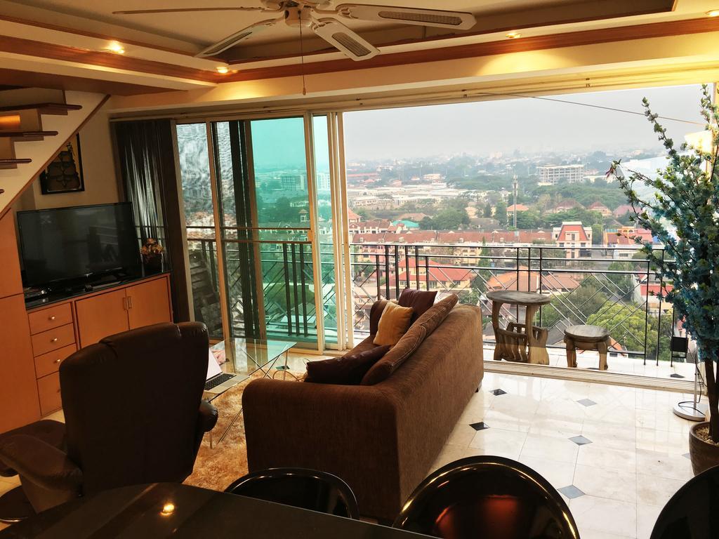 Apartmán Penthouse Galare Thong Tower Čiang Mai Exteriér fotografie