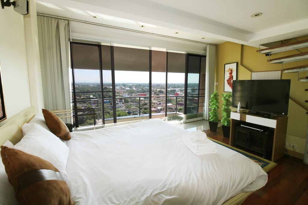 Apartmán Penthouse Galare Thong Tower Čiang Mai Exteriér fotografie