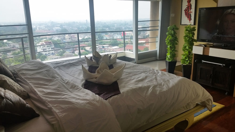 Apartmán Penthouse Galare Thong Tower Čiang Mai Exteriér fotografie
